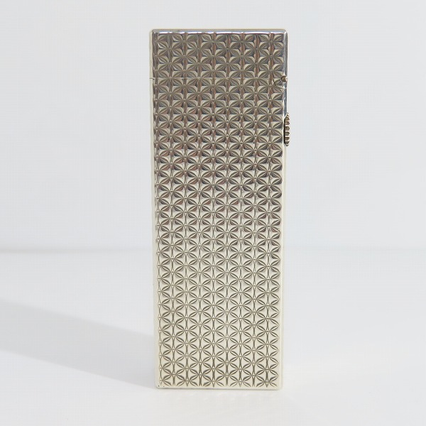 実際に弊社で買取させて頂いたdunhill/ダンヒル サイドローラー ダイヤカット ガスライター シルバーの画像 1枚目