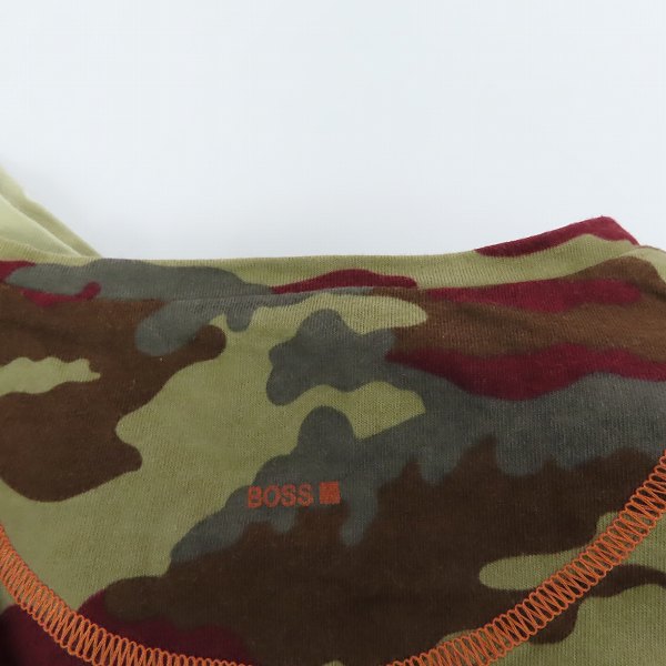 実際に弊社で買取させて頂いたHUGO BOSS/ヒューゴボス 迷彩/カモフラ Tシャツ /M 2点セットの画像 6枚目
