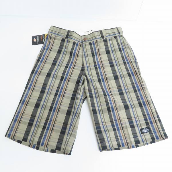 実際に弊社で買取させて頂いた【おまとめ品】Dickies/ディッキーズ MULTI USE POCKET SHORTS/マルチユーズ ポケット ショーツ/チェック柄 ハーフパンツ/32の画像 3枚目