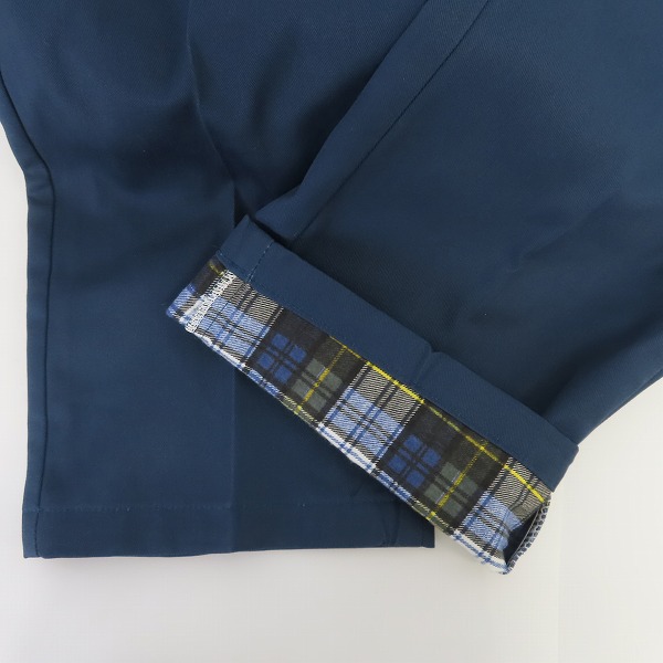 実際に弊社で買取させて頂いた【未使用】Dickies/ディッキーズ FLANNEL LINED WORK PANTS/ワークパンツ 2874NV/W36L32の画像 6枚目