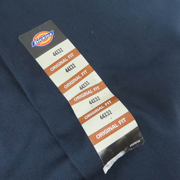 実際に弊社で買取させて頂いた(2)【未使用】Dickies/ディッキーズ ワークパンツ/チノパン ダークネイビー 874DN/44の画像 8枚目