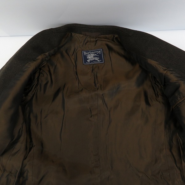 実際に弊社で買取させて頂いたBURBERRYS/バーバリーズ メルトン ウール コートの画像 6枚目