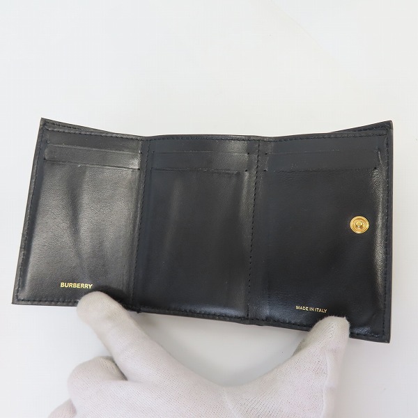 実際に弊社で買取させて頂いたBURBERRY LONDON/バーバリーロンドン 三つ折り 財布 ウォレット 8018959 1の画像 4枚目
