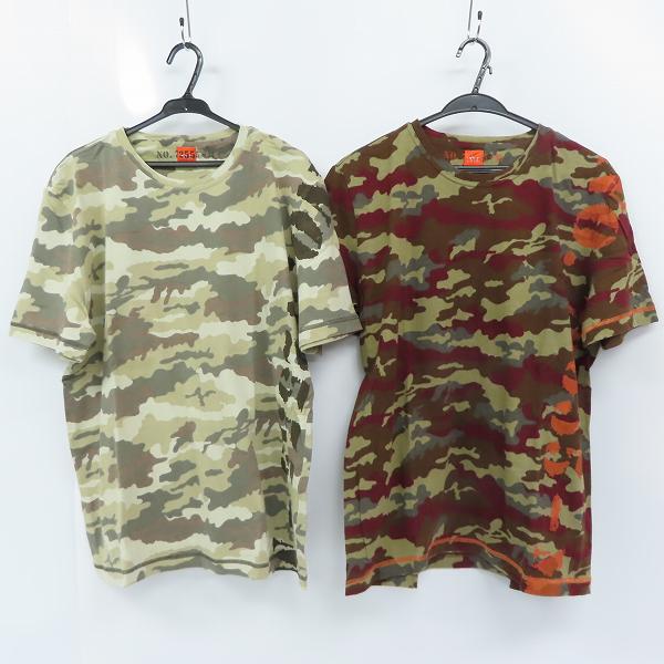 実際に弊社で買取させて頂いたHUGO BOSS/ヒューゴボス 迷彩/カモフラ Tシャツ /M 2点セット