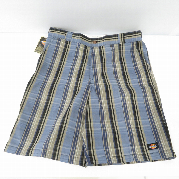実際に弊社で買取させて頂いた【おまとめ品】Dickies/ディッキーズ MULTI USE POCKET SHORTS/マルチユーズ ポケット ショーツ/チェック柄 ハーフパンツ/38の画像 4枚目