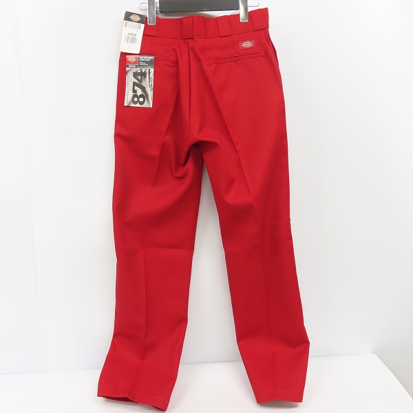 実際に弊社で買取させて頂いた【未使用】Dickies/ディッキーズ ワークパンツ/チノパン/レッド/ 30の画像 1枚目