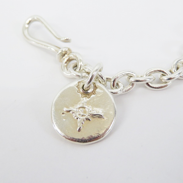 実際に弊社で買取させて頂いたFIRST ARROWS/ファーストアローズ メタル付 カスタム 2φチェーンブレスレット BR-045の画像 1枚目