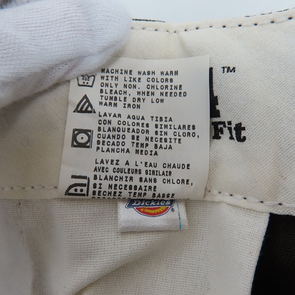 実際に弊社で買取させて頂いた【未使用】Dickies/ディッキーズ ワークパンツ/チノパン /ダークブラウン/30の画像 4枚目