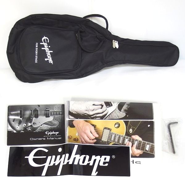 実際に弊社で買取させて頂いた★Epiphone/エピフォン Les Paul Custom Pro/レスポールカスタム プロ コイルタップ＆フェイズ搭載 ソフトケース付の画像 9枚目