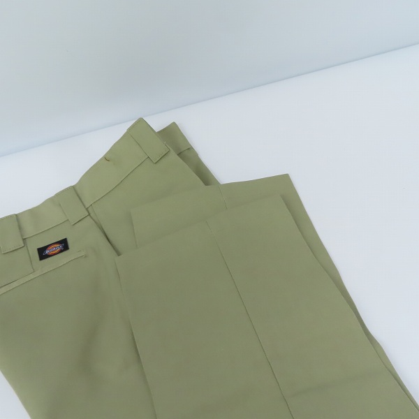 実際に弊社で買取させて頂いた(4)【未使用】Dickies/ディッキーズ ワークパンツ/チノパン カーキ/34の画像 7枚目