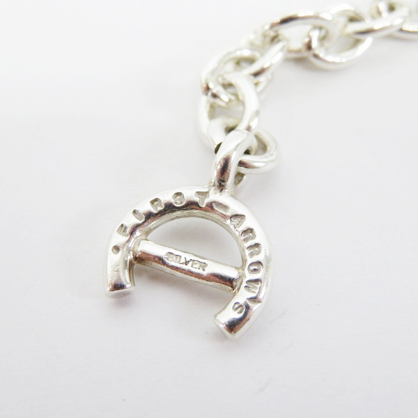 実際に弊社で買取させて頂いたFIRST ARROWS/ファーストアローズ メタル付 カスタム 2φチェーンブレスレット BR-045の画像 3枚目