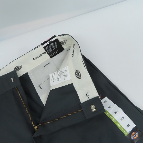 実際に弊社で買取させて頂いた【未使用】Dickies/ディッキーズ ワークパンツ/チノパン チャコール WP873CH/36の画像 4枚目