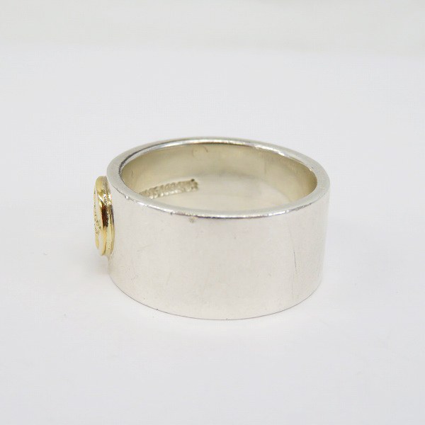 実際に弊社で買取させて頂いたFIRST ARROWS/ファーストアローズ K18付 平打ち 12mm プレーン リング R-152/22.5号の画像 2枚目