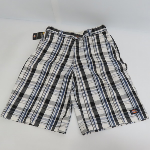 実際に弊社で買取させて頂いた【おまとめ品】Dickies/ディッキーズ MULTI USE POCKET SHORTS/マルチユーズ ポケット ショーツ/チェック柄 ハーフパンツ/34の画像 3枚目