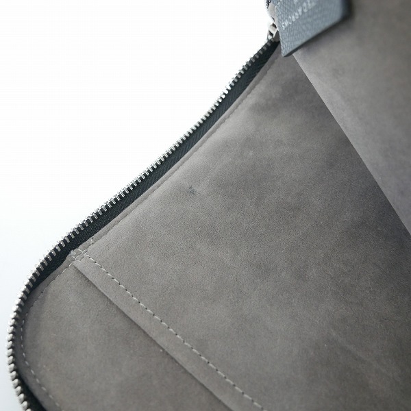 実際に弊社で買取させて頂いたUNITED ARROWS/ユナイテッドアローズ L字ファスナー クラッチバッグの画像 5枚目