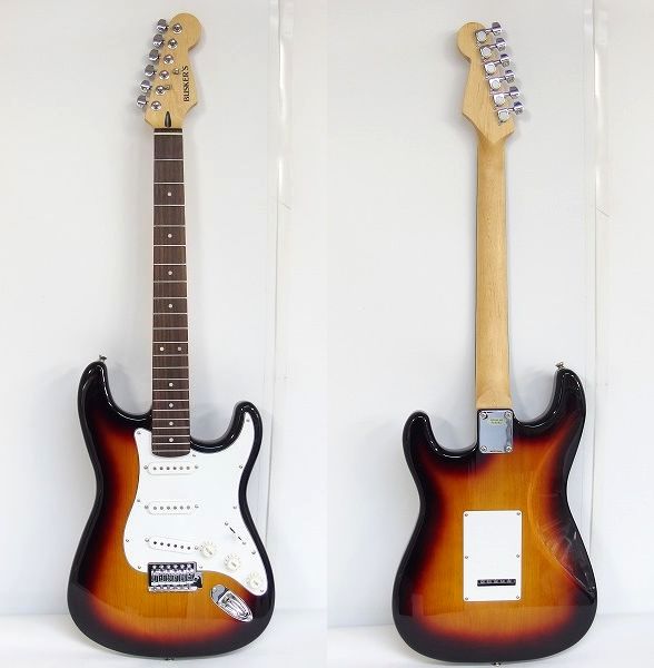 実際に弊社で買取させて頂いた★【弦無し】BUSKER'S/バスカーズ ストラトキャスターType ソフトケース付 の画像 1枚目