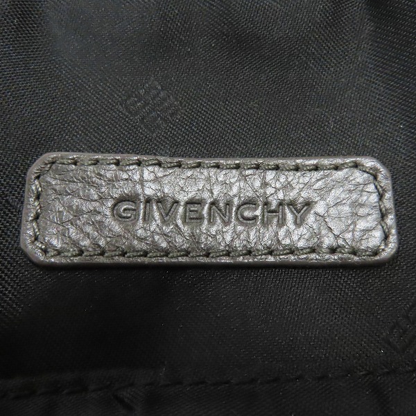 実際に弊社で買取させて頂いたGIVENCHY/ジバンシー ロゴエンボス レザー 2WAY ショルダーバッグ の画像 3枚目