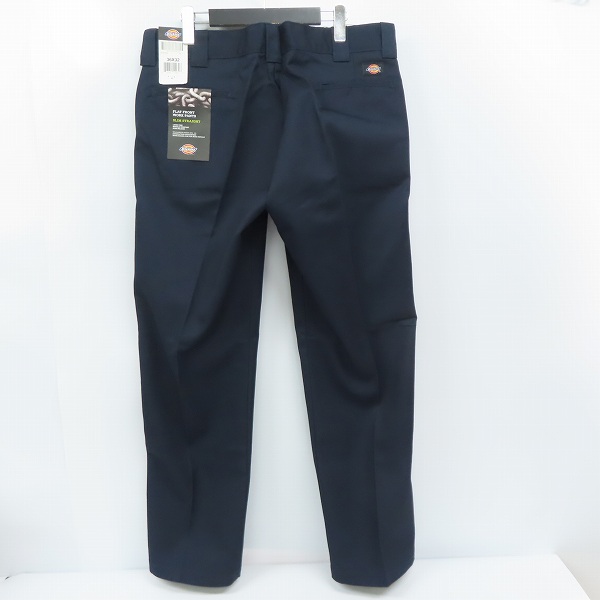 実際に弊社で買取させて頂いた【未使用】Dickies/ディッキーズ ワークパンツ/チノパン ダークネイビー WP873DN/36の画像 1枚目