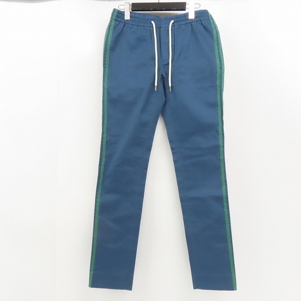 実際に弊社で買取させて頂いたBROOKS BROTHERS/ブルックスブラザーズ ウォッシュドコットン ストレッチツイル サイドライン トラックパンツ/XS