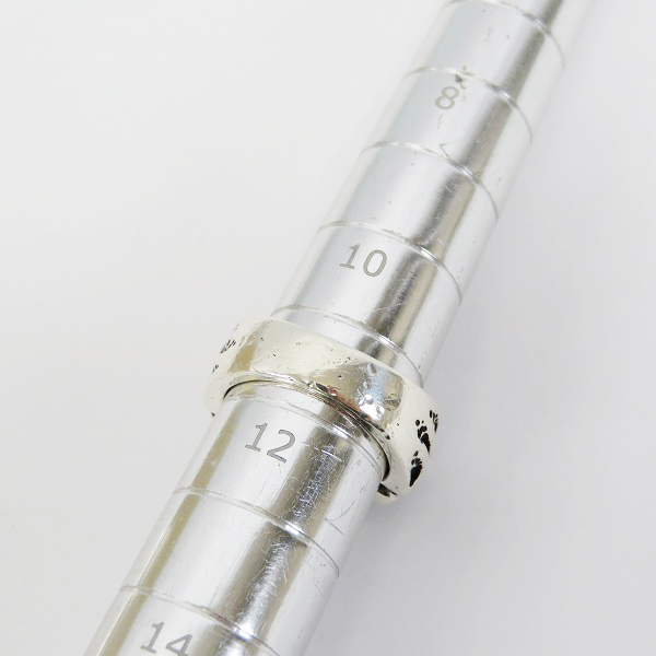 実際に弊社で買取させて頂いたLEATHERS AND TREASURES/レザーズ&トレジャーズ シェブロンリング ダイヤ 11.5号の画像 8枚目