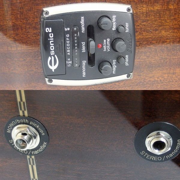 実際に弊社で買取させて頂いた★Epiphone/エピフォン Masterbilt DR-500MCE/VS エレアコ/アコースティックギター ソフトケース付の画像 7枚目