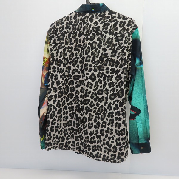 実際に弊社で買取させて頂いたPaul Smith/ポールスミス HALF FACE HALF FLORAL 長袖シャツ PF-WR-45091/XLの画像 1枚目