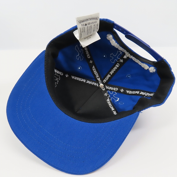 CHROME HEARTS/クロムハーツ Cross Patch Baseball Hat/レザー