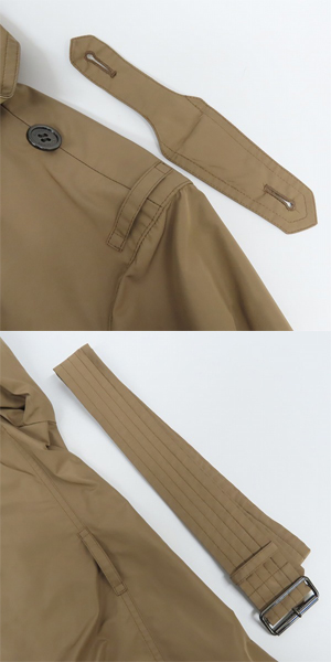 実際に弊社で買取させて頂いたBURBERRY LONDON/バーバリーロンドン ノバチェック シングル トレンチコート/40の画像 9枚目