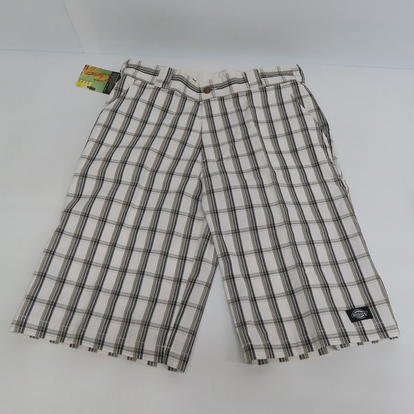 実際に弊社で買取させて頂いた【おまとめ品】Dickies/ディッキーズ MULTI USE POCKET SHORTS/マルチユーズ ポケット ショーツ/チェック柄 ハーフパンツ/34の画像 5枚目