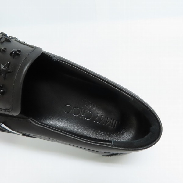 実際に弊社で買取させて頂いたJIMMY CHOO/ジミーチュウ Grove Slip On/43の画像 4枚目