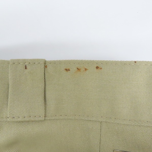 実際に弊社で買取させて頂いた【未使用】Dickies/ディッキーズ ワークパンツ/チノパン カーキ系 44の画像 7枚目