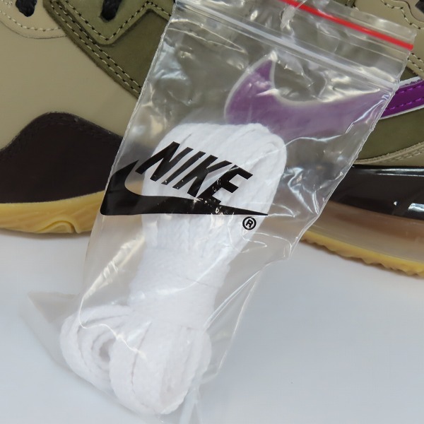 実際に弊社で買取させて頂いた【未使用】Nike×atoms/ナイキ×アトモス Lebron 18 LowViotech スニーカー CW3153-200 /26.5の画像 7枚目