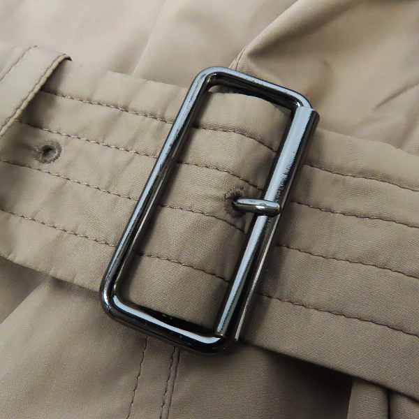 実際に弊社で買取させて頂いたBURBERRY LONDON/バーバリーロンドン ノバチェック シングル トレンチコート/40の画像 7枚目