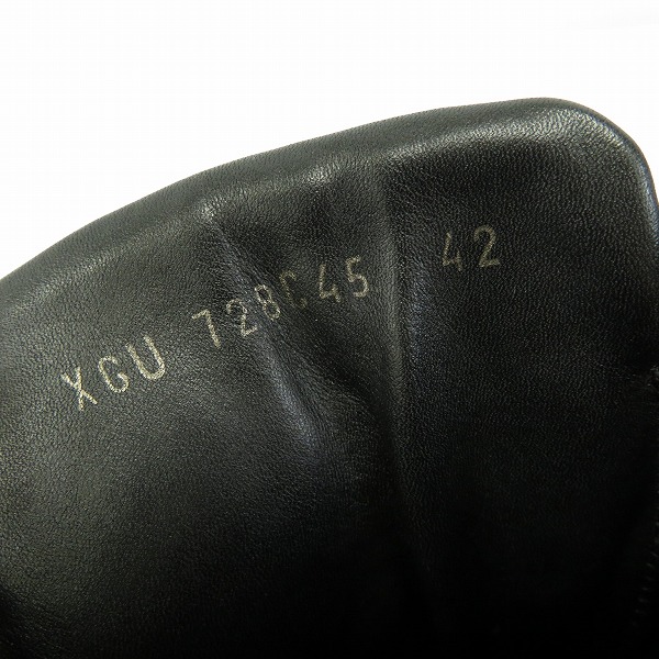 実際に弊社で買取させて頂いたGIORGIO ARMANI/ジョルジオアルマーニ レザーシューズ/ブーツ/42の画像 5枚目