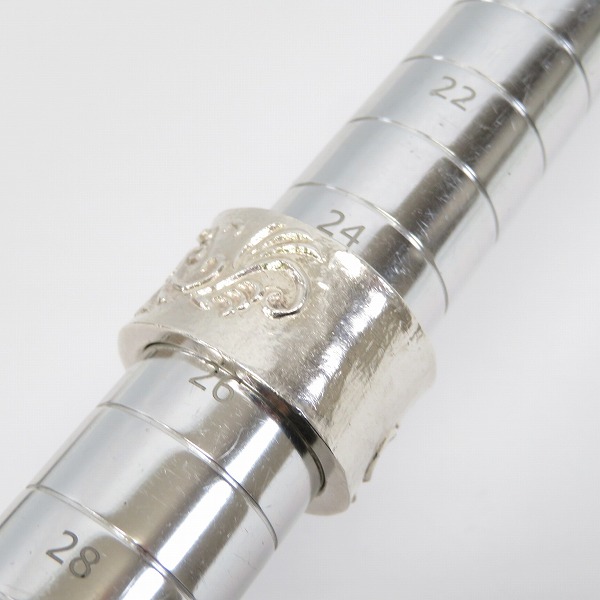 実際に弊社で買取させて頂いた【ギャラ付】FIRST ARROWS/ファーストアローズ K18付 アラベスクインゴットリング L R-049/26号の画像 7枚目