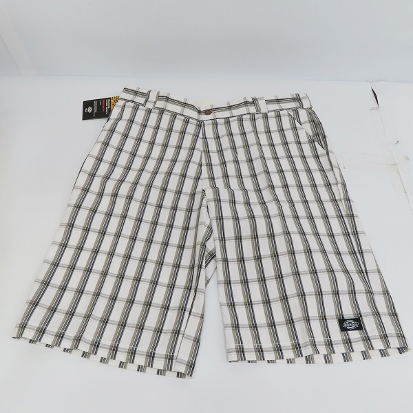 実際に弊社で買取させて頂いた【おまとめ品】Dickies/ディッキーズ MULTI USE POCKET SHORTS/マルチユーズ ポケット ショーツ/チェック柄 ハーフパンツ/38の画像 4枚目