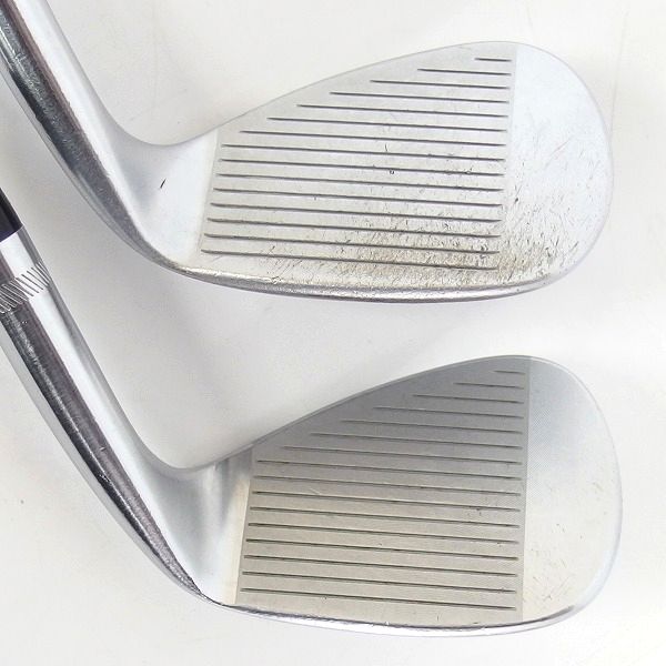 実際に弊社で買取させて頂いたTitleist/タイトリスト BV/ボーケイデザイン SPIN MILLED ウェッジ レフティ/左 52°/08,56°/11, 2本セット FLEX：Sの画像 2枚目