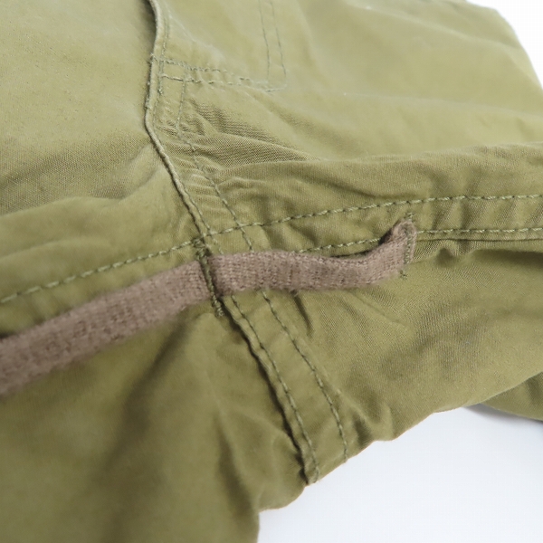 実際に弊社で買取させて頂いたuniform experiment/ユニフォームエクスペリメント カーゴパンツ/ワークパンツ オリーブグリーン系/3の画像 9枚目
