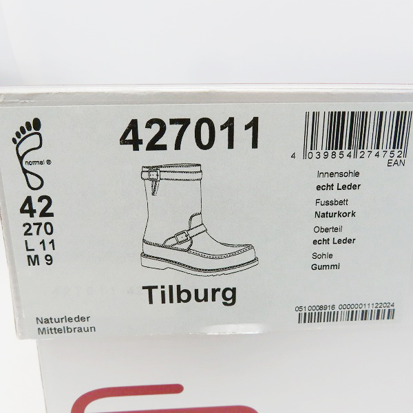 実際に弊社で買取させて頂いたFootprints BIRKENSTOCK/フットプリント ビルケンシュトック ブーツ 427011/27の画像 7枚目