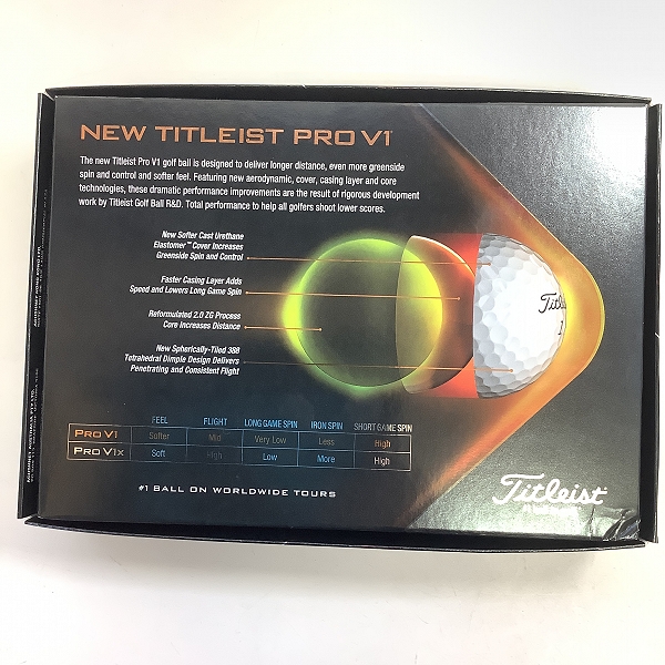 実際に弊社で買取させて頂いた(2)【未使用】Titleist/タイトリスト PRO V1 ホワイト ゴルフボール 1ダースの画像 3枚目