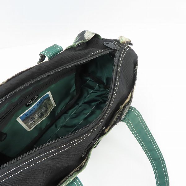 実際に弊社で買取させて頂いたPORTER×ATMOS×Mitsuaki Iwago/ポーター×アトモス×岩合光昭 2wayボストンバッグの画像 3枚目