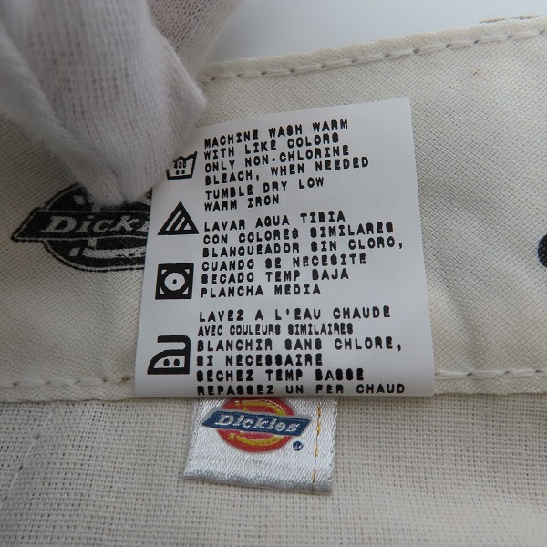 実際に弊社で買取させて頂いた【未使用】Dickies/ディッキーズ ワークパンツ/チノパン/カーキ/ 32の画像 4枚目
