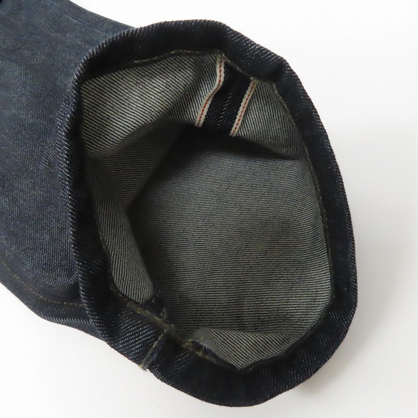 実際に弊社で買取させて頂いたTOPMAN/トップマン 13OZ ヴィンテージスリムフィット インディゴデニムパンツ 32の画像 7枚目