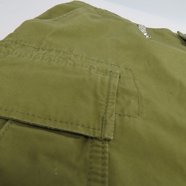 実際に弊社で買取させて頂いたuniform experiment/ユニフォームエクスペリメント カーゴパンツ/ワークパンツ オリーブグリーン系/3の画像 6枚目