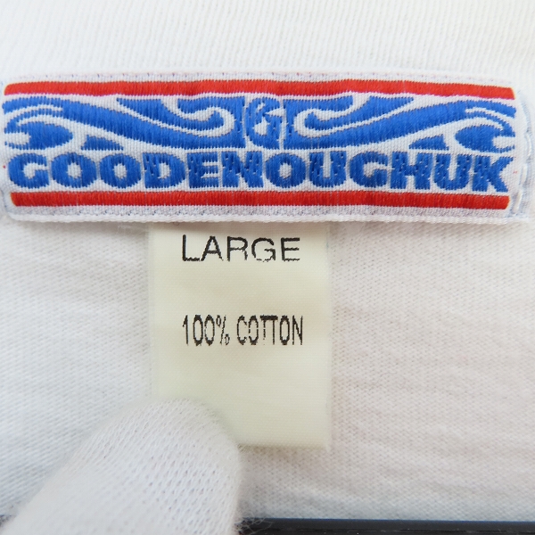 実際に弊社で買取させて頂いたGOODENOUGH/グッドイナフ Tシャツ mackENOUGH /Lの画像 2枚目