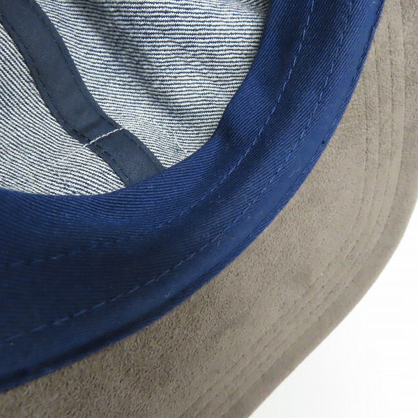 実際に弊社で買取させて頂いたDESCENDANT/ディセンダント デニム キャップ/Fの画像 6枚目