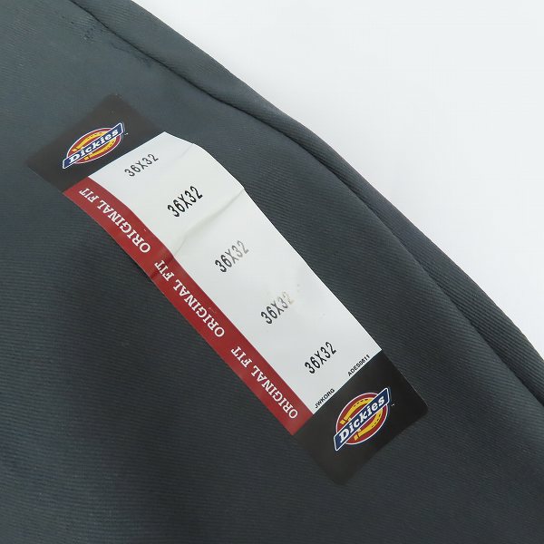 実際に弊社で買取させて頂いた【未使用】Dickies/ディッキーズ ワークパンツ/チノパン チャコール 874CH/36の画像 5枚目