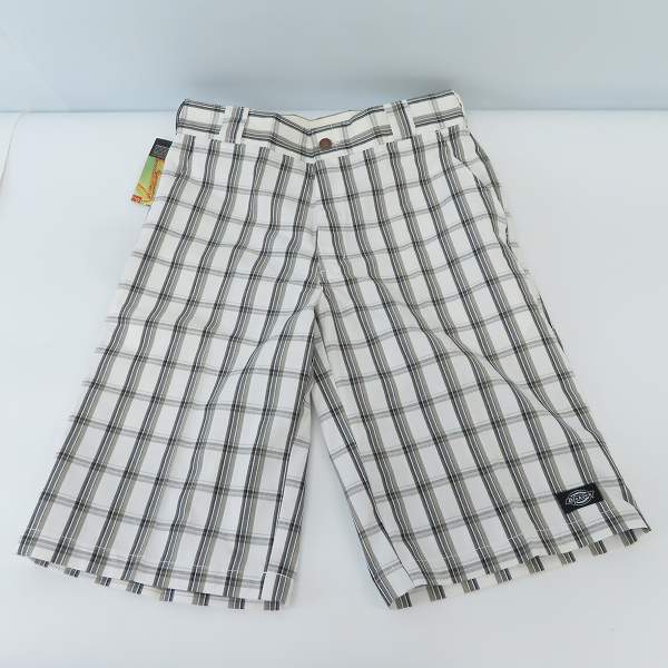 実際に弊社で買取させて頂いた【おまとめ品】Dickies/ディッキーズ MULTI USE POCKET SHORTS/マルチユーズ ポケット ショーツ/チェック柄 ハーフパンツ/30の画像 2枚目