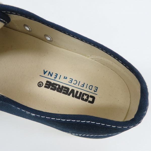実際に弊社で買取させて頂いたCONVERSE/コンバース JACK PURCELL ED EDIFICE et IENA別注 ジャックパーセル 1C1388/27.5の画像 4枚目