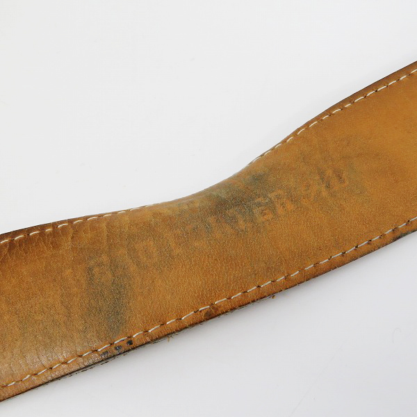 実際に弊社で買取させて頂いたHEAD PORTER/ヘッドポーター パイソンレザーベルト の画像 3枚目